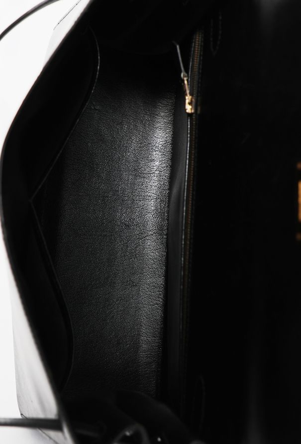 Hermès Vintage Black Box Kelly Sellier 32, 1971 - 13