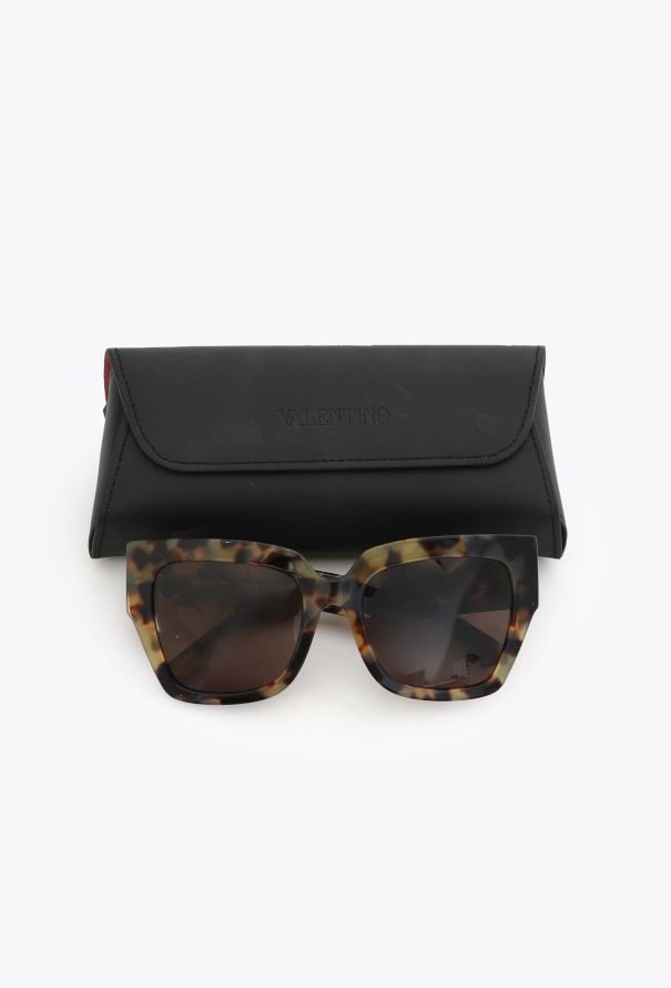 Valentino Havana Tortoiseshell Sunglasses - 3