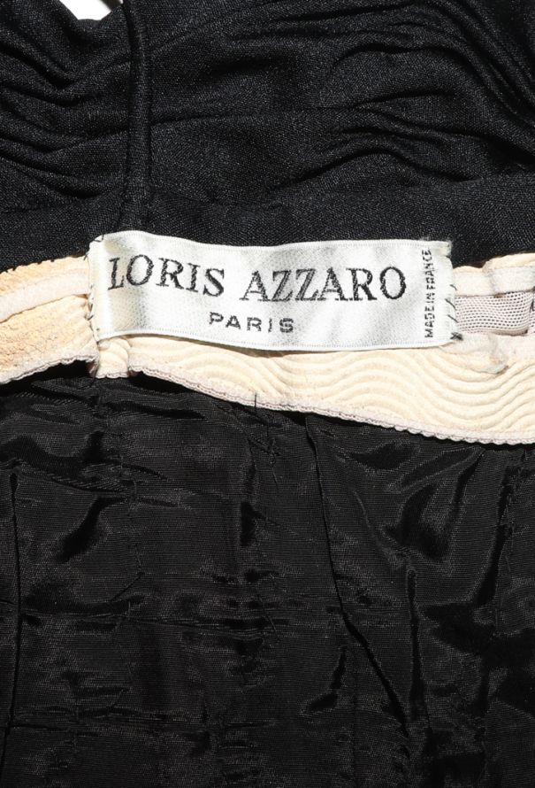Azzaro Pleated Jersey Bustier Dress, 1970s - 5