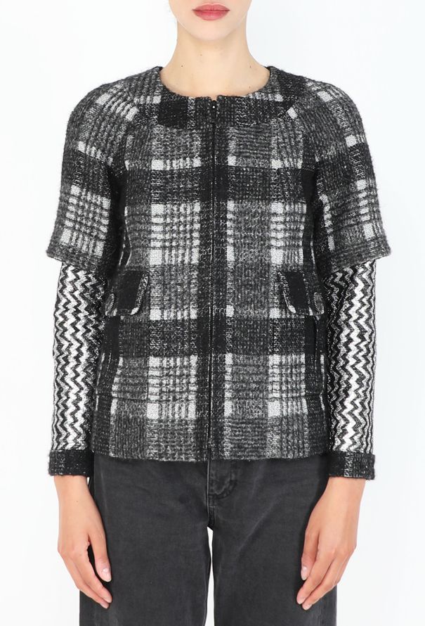 Chanel Trompe L'Œil Tweed Jacket, F/W 2016 - 4