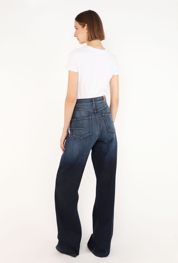 Dior Dark-Washed Ombré Jeans, 2023 - 4