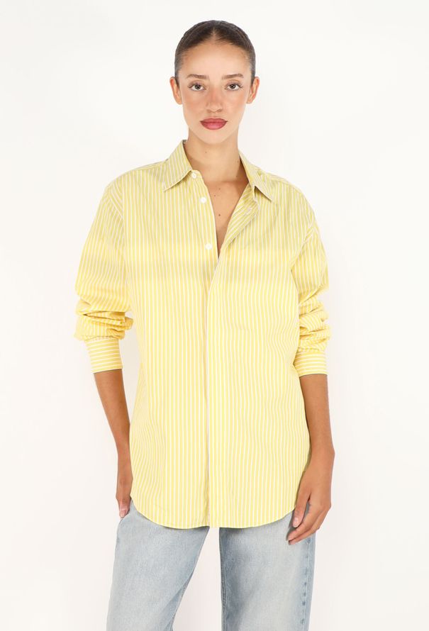 Hermès Bicolor Striped Cotton Shirt - 1