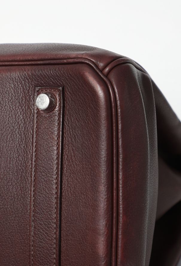 Hermès Beautiful Rouge Sellier Evercolor Birkin 35 - 12