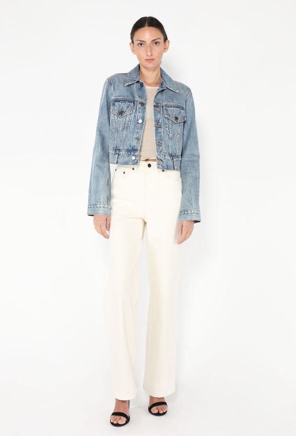 Khaite Resort 2023 Rizzo Denim Jacket - 5