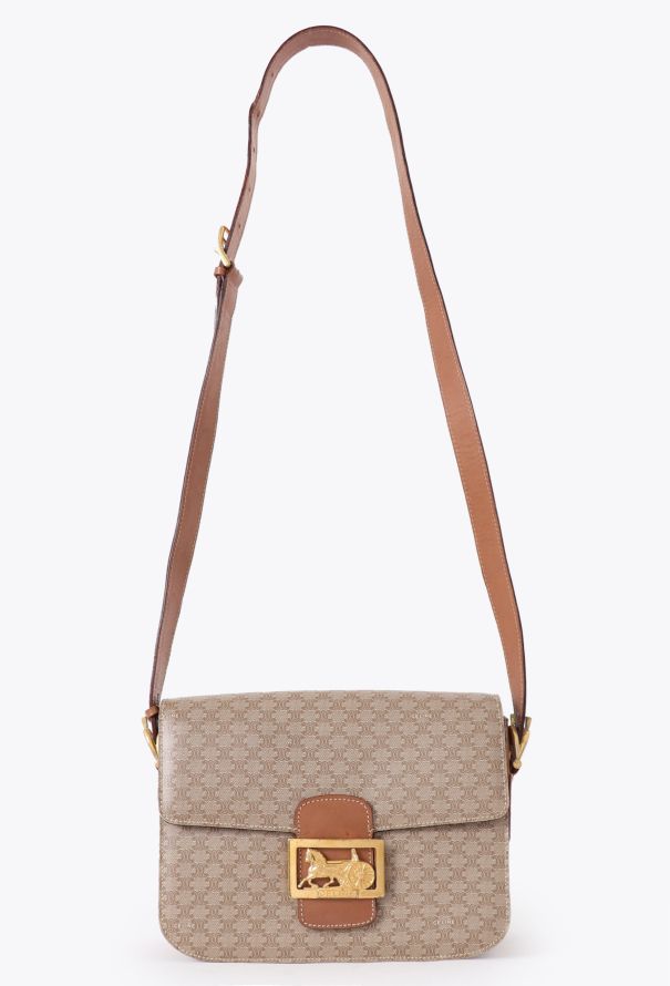Céline Vintage Macadam Calèche Bag - 1