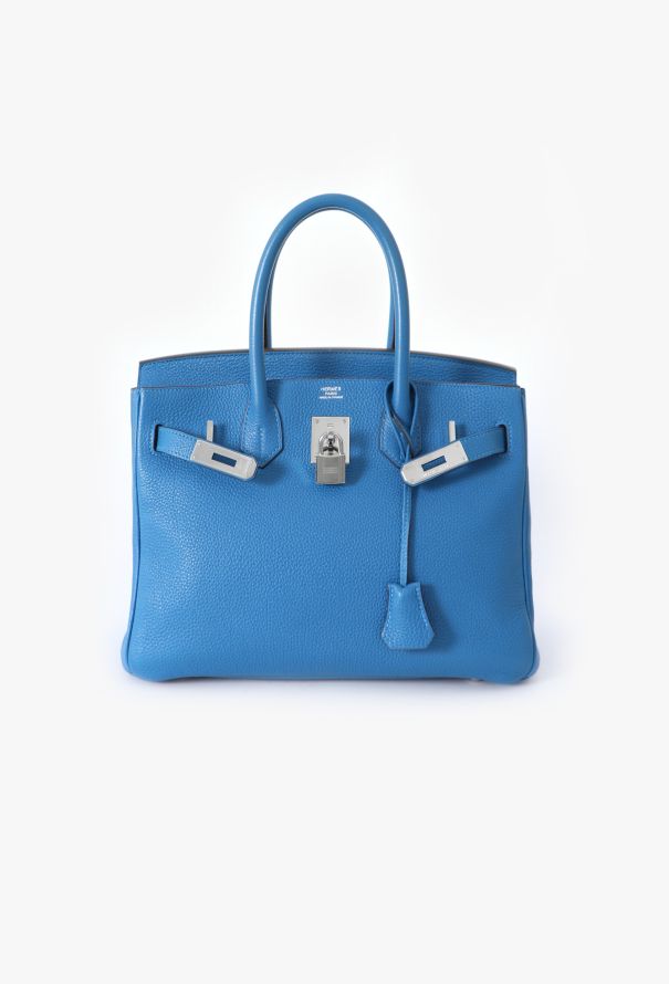 Hermès Bleu Mykonos Togo Birkin 30 - 2