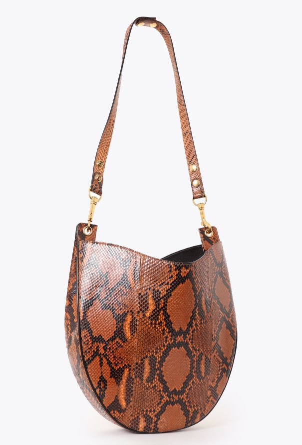 2014 Medium Python Hobo Bag