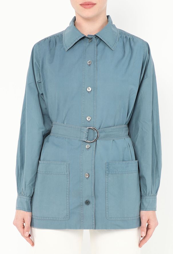 Saint Laurent RARE S/S 1974 Belted Safari Jacket - 1