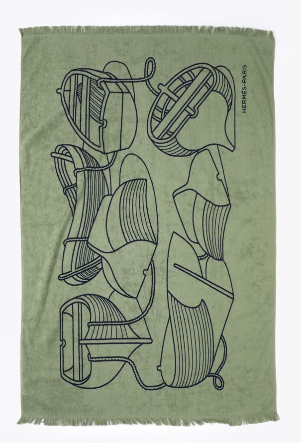 Hermès Yachting Thalassa Beach Towel - 1