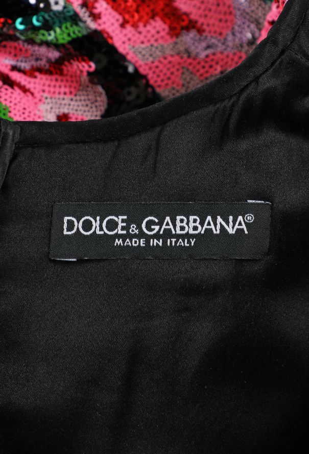 Dolce & Gabbana Tulip Sequined Dress, S/S 2022 - 6
