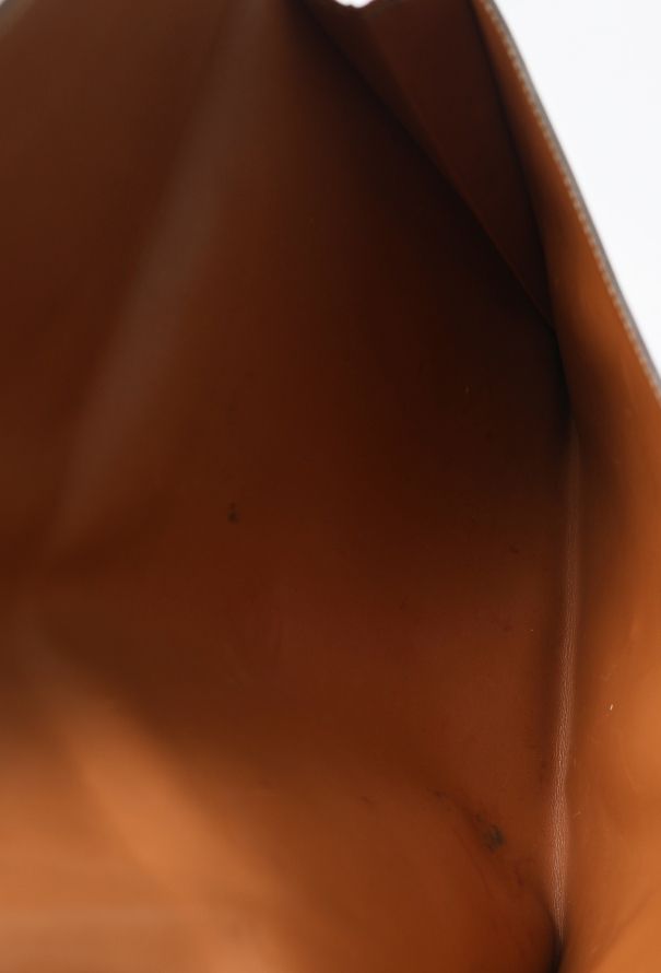 Hermès Vintage Gold Box Rio Clutch - 12