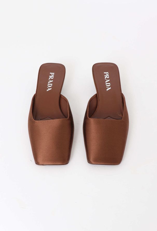 Prada S/S 2024 Satin Mules - 4 Prada S/S 2024 Satin Mules - 4