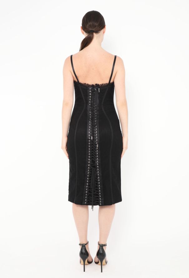 Dolce & Gabbana Late '90s Lace-up Bustier Dress - 4 Dolce & Gabbana Late '90s Lace-up Bustier Dress - 4