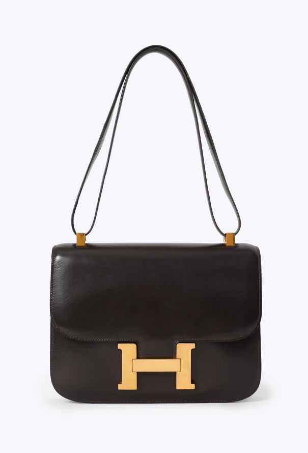 Hermès Vintage Ébène Box Constance 23 - 4