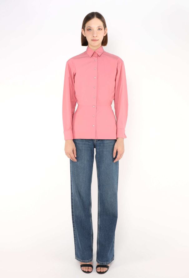 Alaïa 2003 Fluted Cotton Shirt - 3 Alaïa 2003 Fluted Cotton Shirt - 3