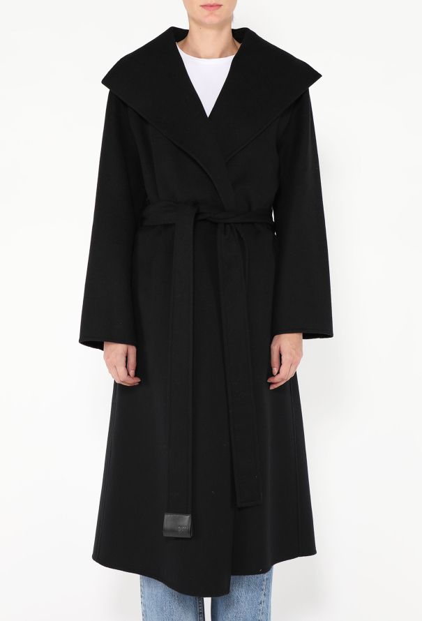 Loewe 2023 Belted Shawl Wrap Coat - 4 Loewe 2023 Belted Shawl Wrap Coat - 4
