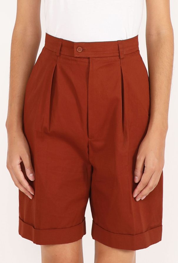 Saint Laurent Pleated Bermuda Shorts, S/S 1982 - 4