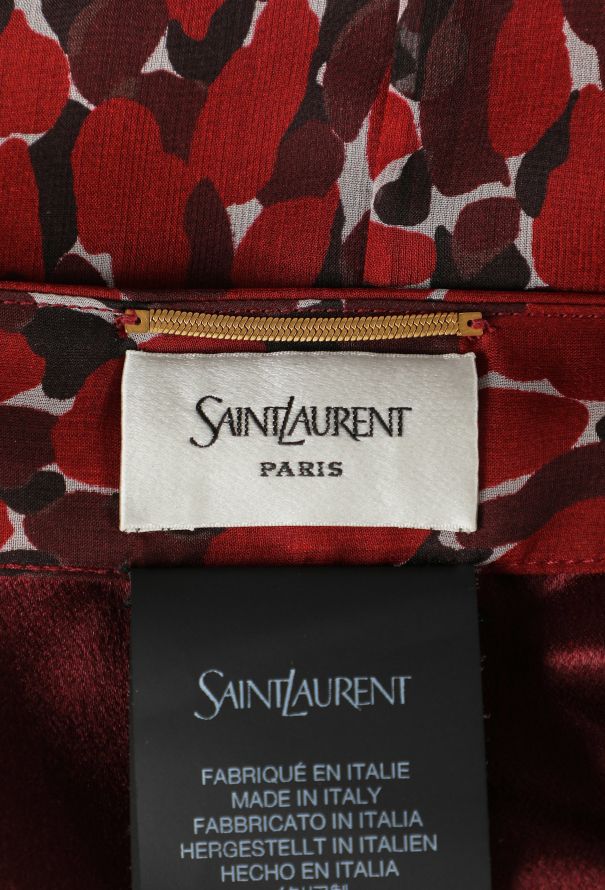 Saint Laurent Printed Ruffle Skirt, 2025 - 5