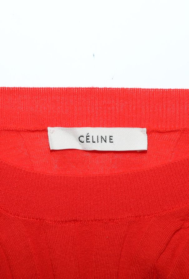 Céline Ribbed Knit Top - 5