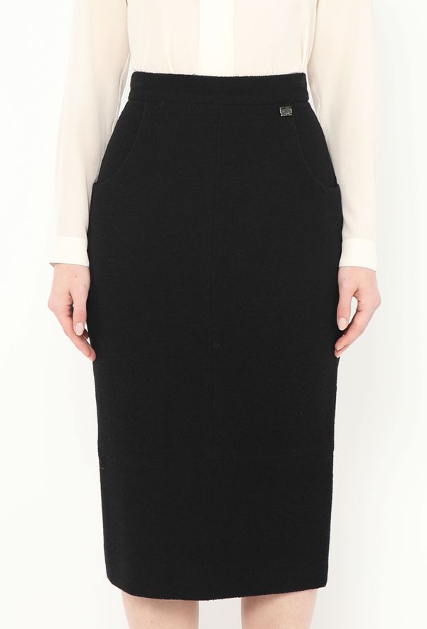Chanel Resort 2012 Bouclé 'CC' Skirt - 3