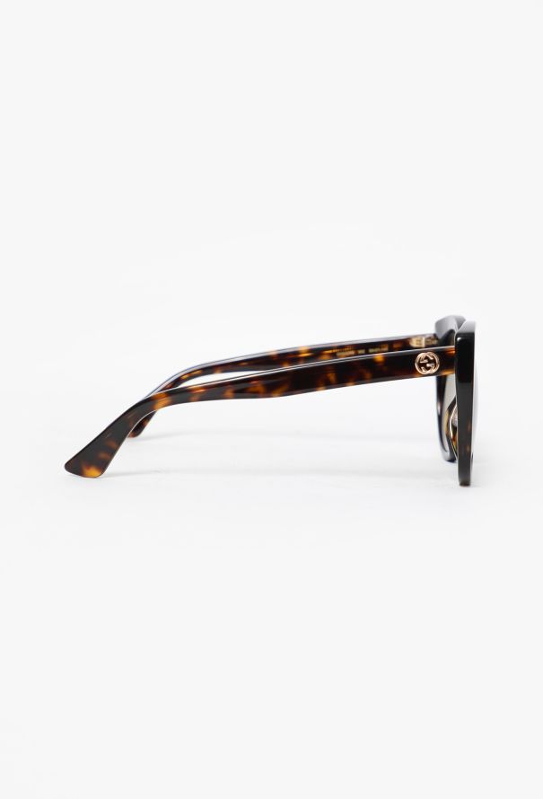 Gucci Tortoiseshell Cat-Eye Sunglasses - 2