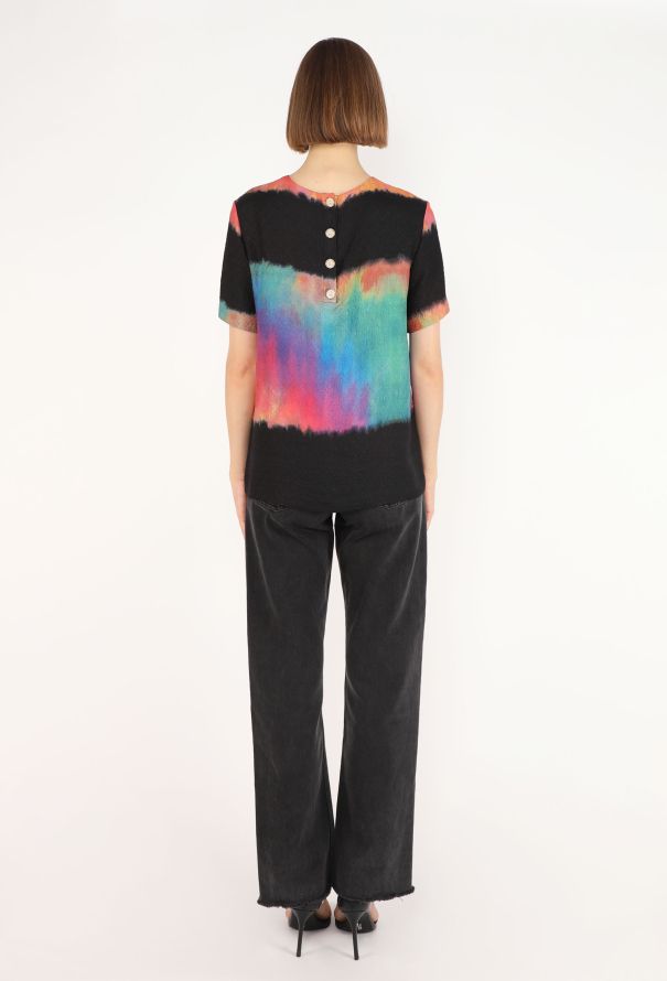Chanel Tie-Dye Silk Blouse, Pre-Fall 2020 - 5