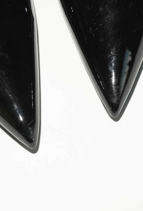 Saint Laurent Pre-Fall 2021 Patent Slingbacks - 7