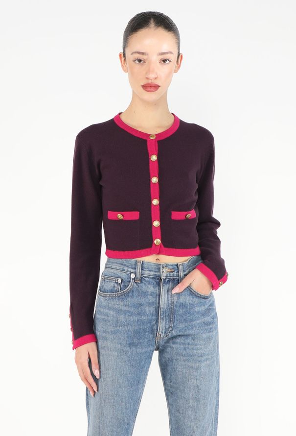 Chanel ICONIC F/W 1994 Cashmere Cardigan - 1