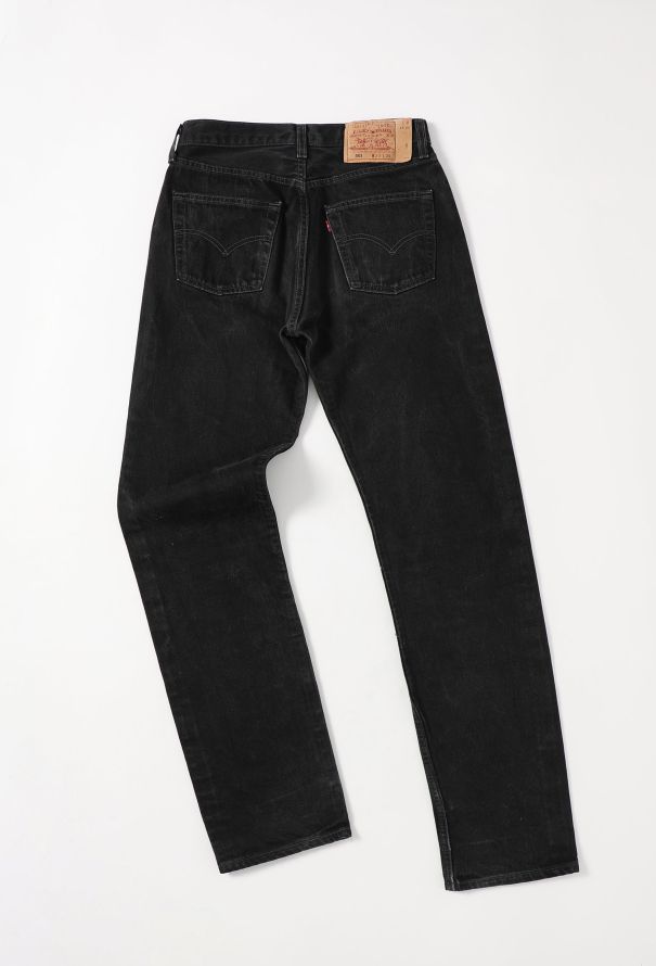 Levis 501 Black [Levis 501-0660 Made in USA] Vintage Black