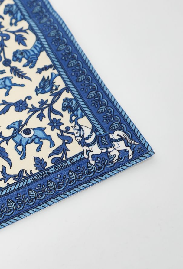 Hermès Vintage 4-Piece 'Chasse en Inde' Placemat Set - 4