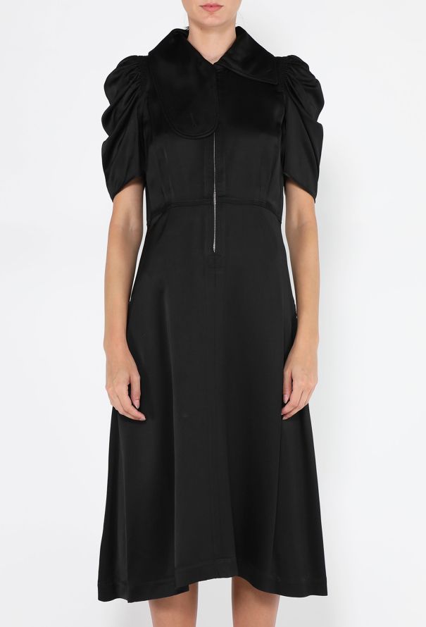 Céline Puff Sleeve Zip Dress, 2017 - 4