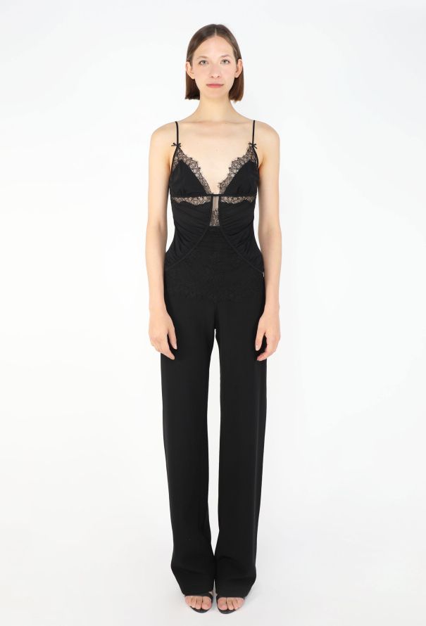 Gucci F/W 2005 Lace & Chiffon Blouse - 4