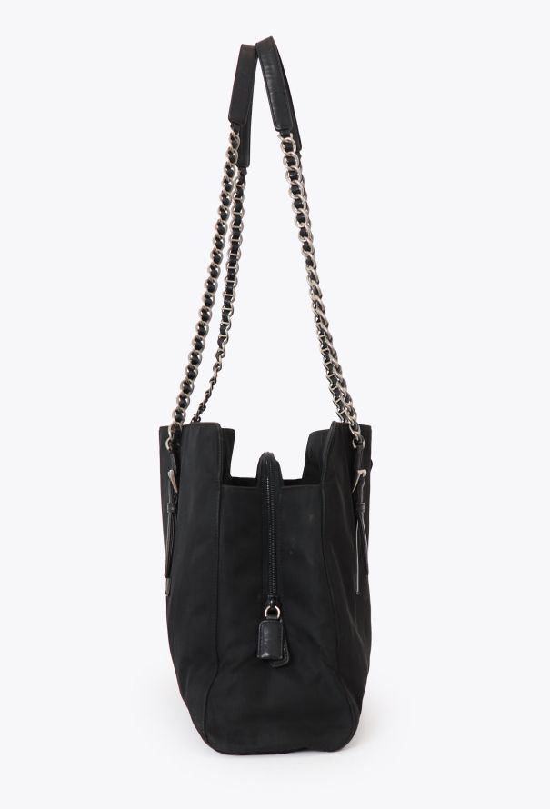 Prada 2000s Nylon Acciaio Tote Bag - 3
