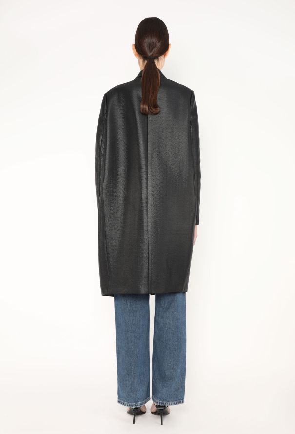Céline F/W 2011 Textured Crombie Coat - 5