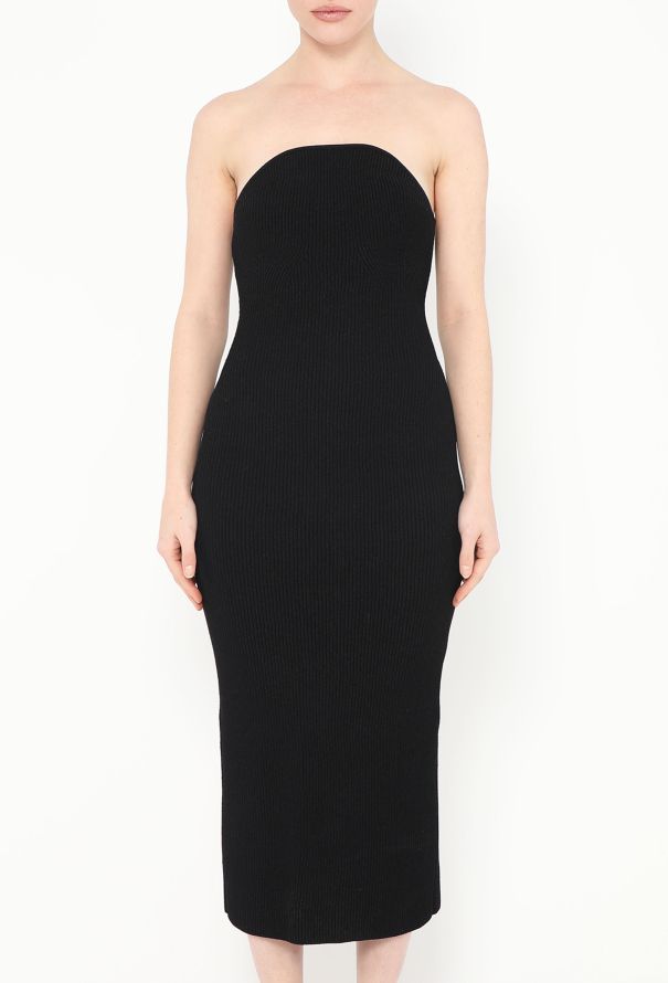 Khaite 2023 Ribbed Rumer Bodycon Dress - 2 Khaite 2023 Ribbed Rumer Bodycon Dress - 2