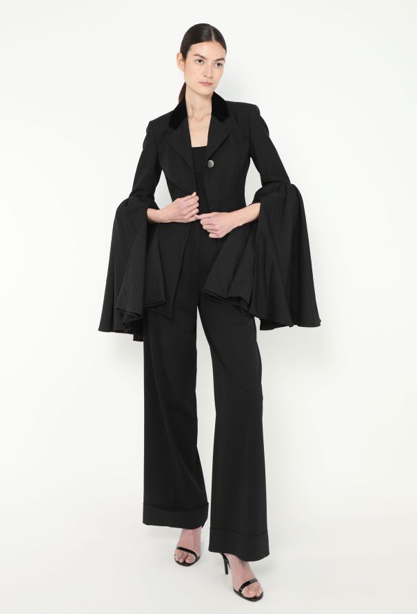 Loewe 2019 Tailored Bell-Sleeve Blazer - 3 Loewe 2019 Tailored Bell-Sleeve Blazer - 3