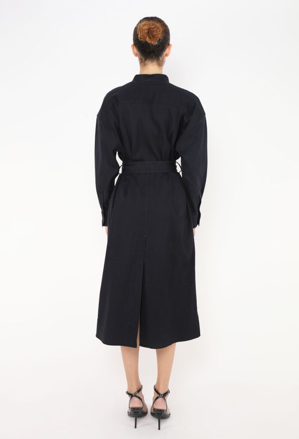 Céline S/S 2018 Belted Utility Dress - 5