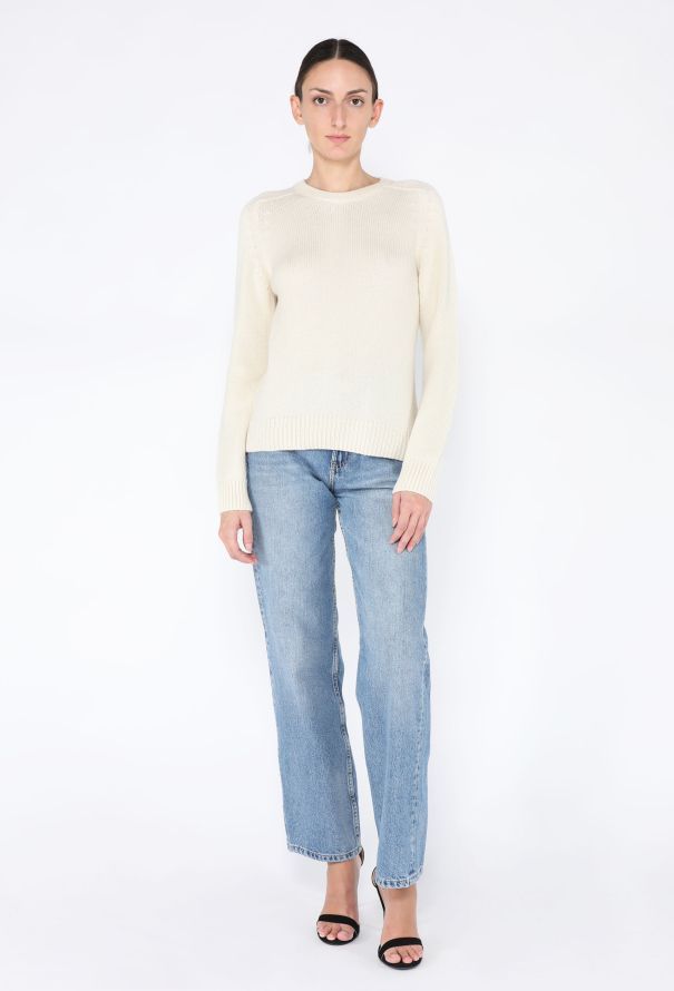 Saint Laurent 2021 Classic Cashmere Crewneck - 2