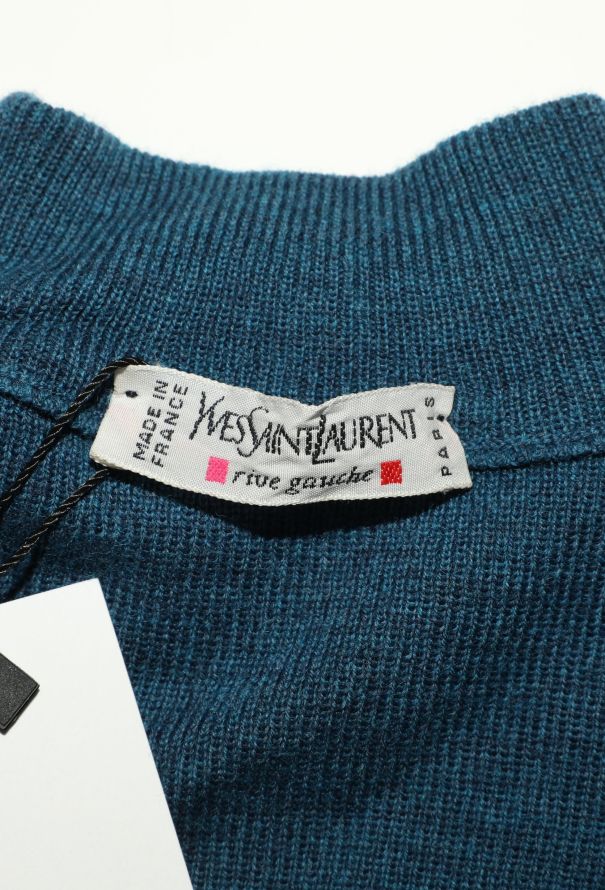 Saint Laurent 90s High Neck Knit Sweater - 6 Saint Laurent 90s High Neck Knit Sweater - 6