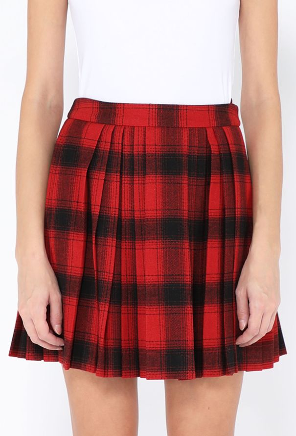 Céline 2020 Plaid Mini Skirt - 3