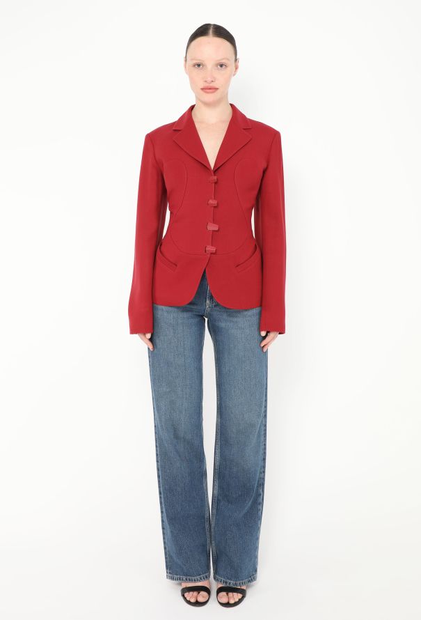 Alaïa Collector F/W 1991 Hourglass Blazer - 4 Alaïa Collector F/W 1991 Hourglass Blazer - 4