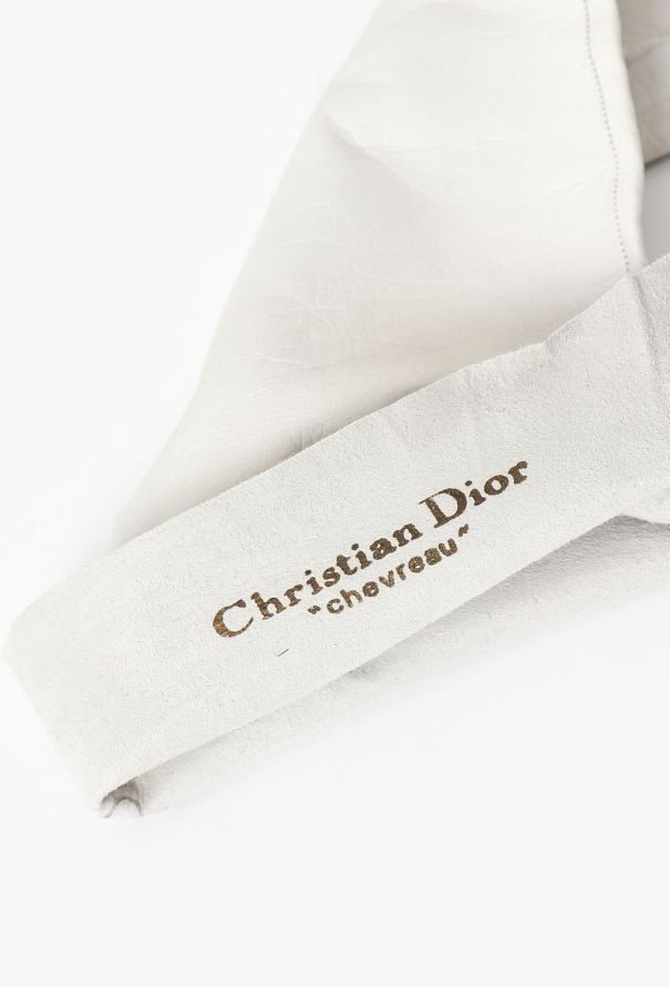 Dior 1960s Calfskin Leather Gloves - 4