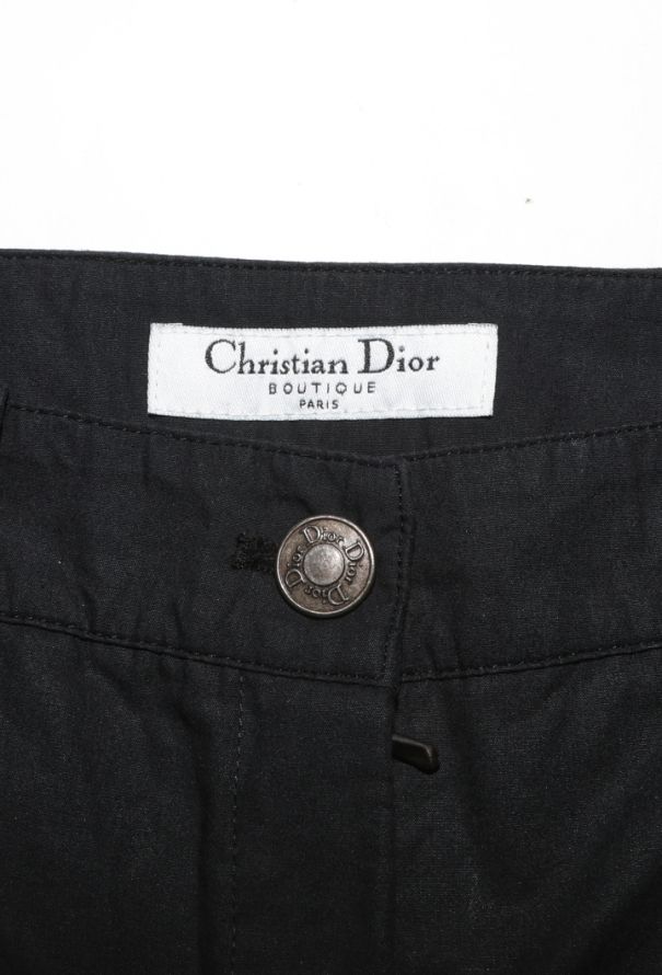 Dior Lace-Up Cotton Trousers, 2004 - 10