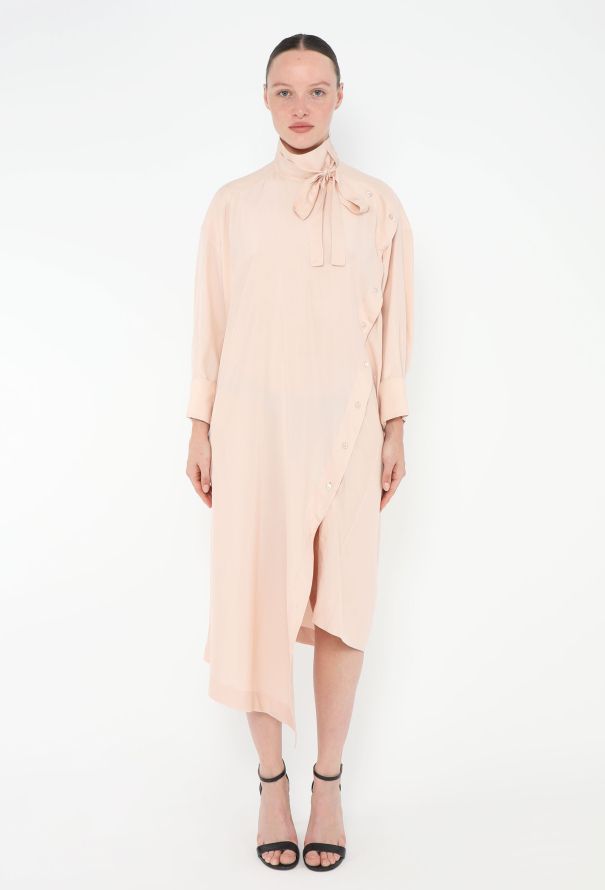 Valentino S/S 2018 Asymmetrical Necktie Dress - 1