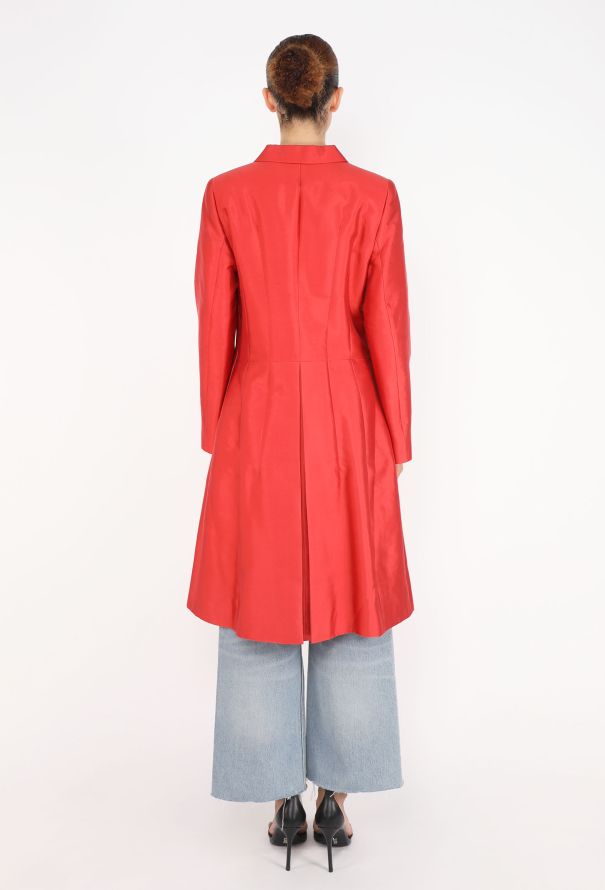 Prada Doupion Notched Coat, F/W 1995 - 6