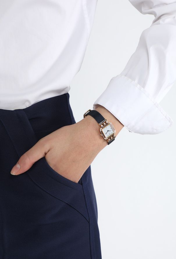 Cartier Ultra Rare 1988 Sonate Sapphires & Diamonds Watch - 6