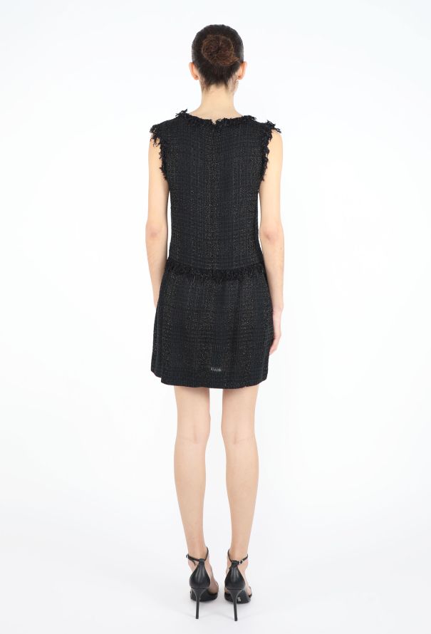 Chanel 2007 Iridescent Tweed Dress - 5