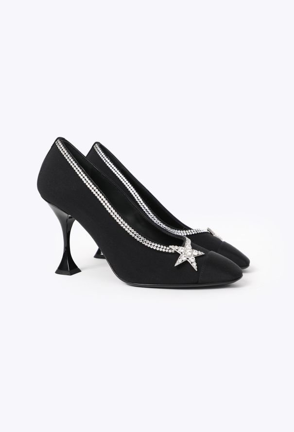 Chanel 2020 Strass Trim Star Pumps - 2