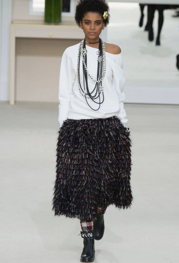 Chanel F/W 2016 Tweed Trim Lace-Up Boots - 2