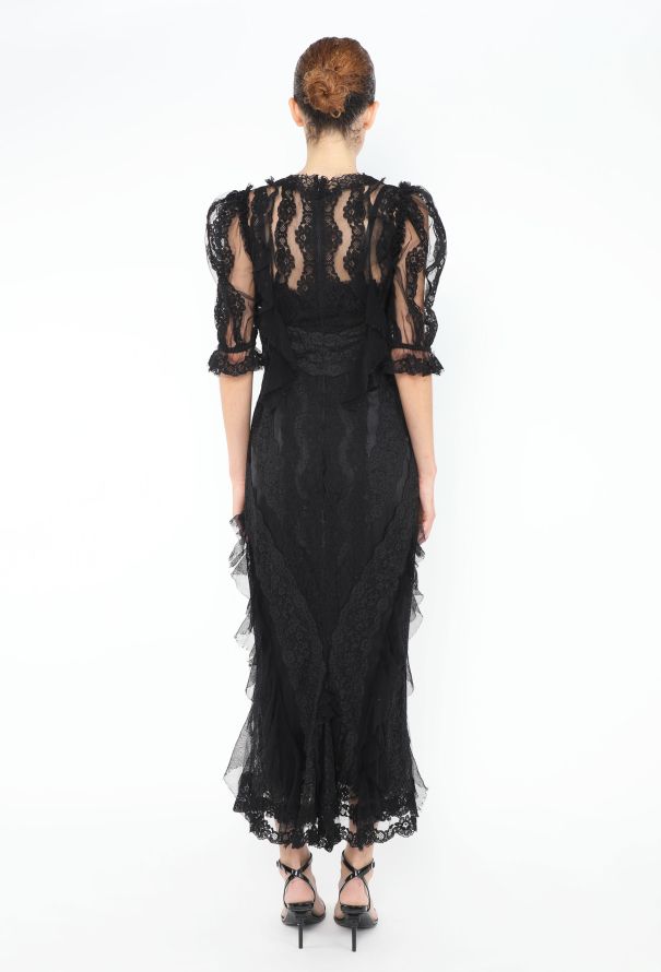 Dolce & Gabbana F/W 2016 English Lace Dress - 5